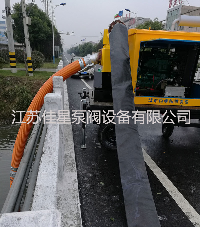 柴油機驅動真空輔助自吸排污泵